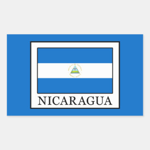 Nicaragua Rectangular Sticker
