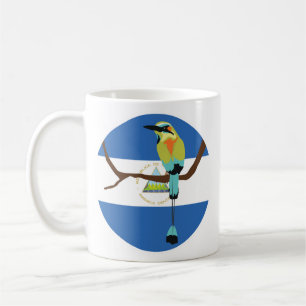 Nicaragua Turquoise-browed motmot Torogoz Coffee Mug