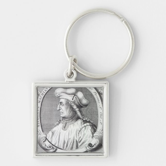 Niccolo Machiavelli, 1724 Key Ring (Front)