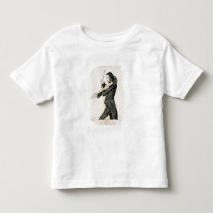 Niccolo Paganini (1782-1840) Playing the Violin, 1 Toddler T-Shirt