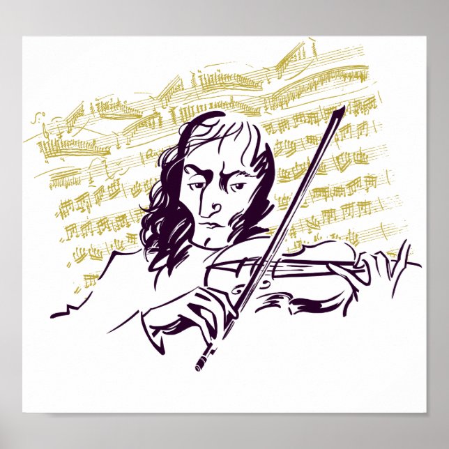 Niccolo Paganini Poster (Front)