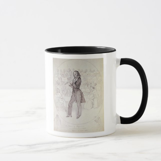 Niccolo Paganini , violinist Mug (Right)