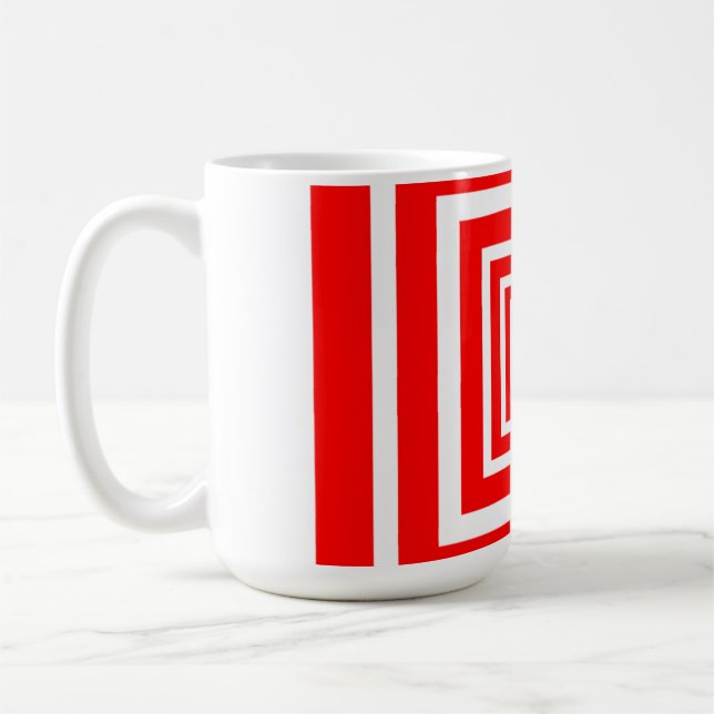 nice a graphic design  coffee mug (Left)