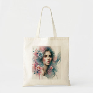 Nice Abstract Woman Tote bag– Modern Aesthetic Bag