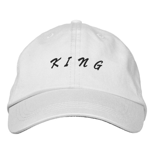 Nice and Beautiful White colour visors Embroidered Hat (Front)