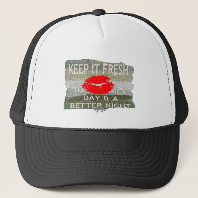 Nice and perfect save the date trucker hat (Front)