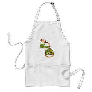 Nice and Twangy Yum Salad Cartoon Art Standard Apron