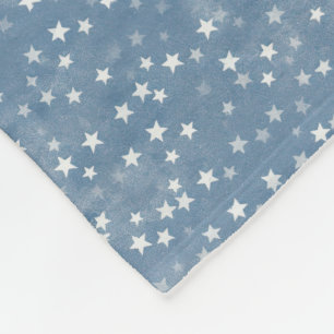 Nice Baby Blue Night Star Blanket