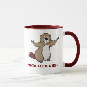 NICE BEAVER MUG
