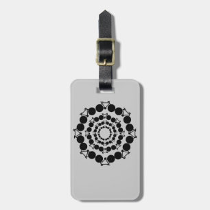 nice bicycle . biking . bike-themed luggage tag