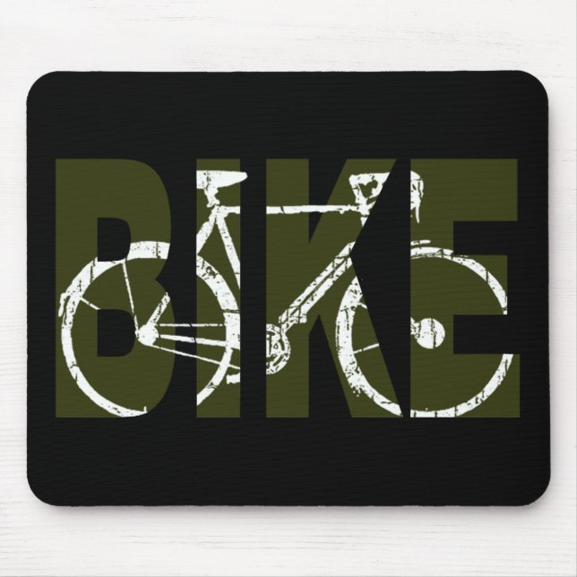 nice bicycle . biking . bike-themed mouse mat (Front)
