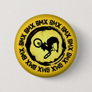 Nice BMX Seal 6 Cm Round Badge