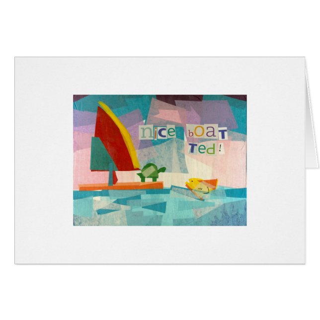 Nice Boat, Ted! (Front Horizontal)