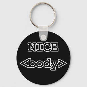 nice body html code key ring