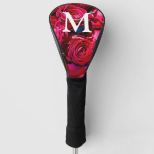 Nice Bunch Of Red Roses Golf Head Cover