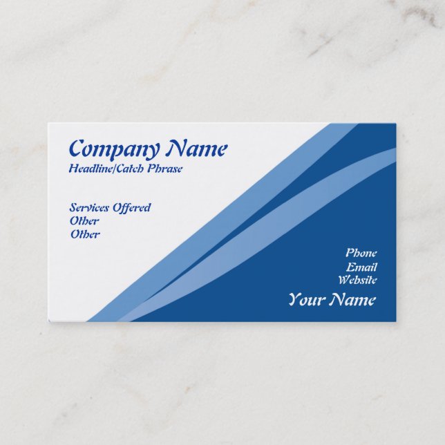 Nice Business card (Front)