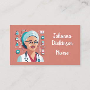 Nice Business Card design for nurses