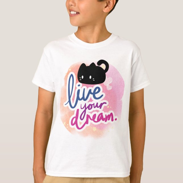 Nice cat lovers design t-shirt  (Front)
