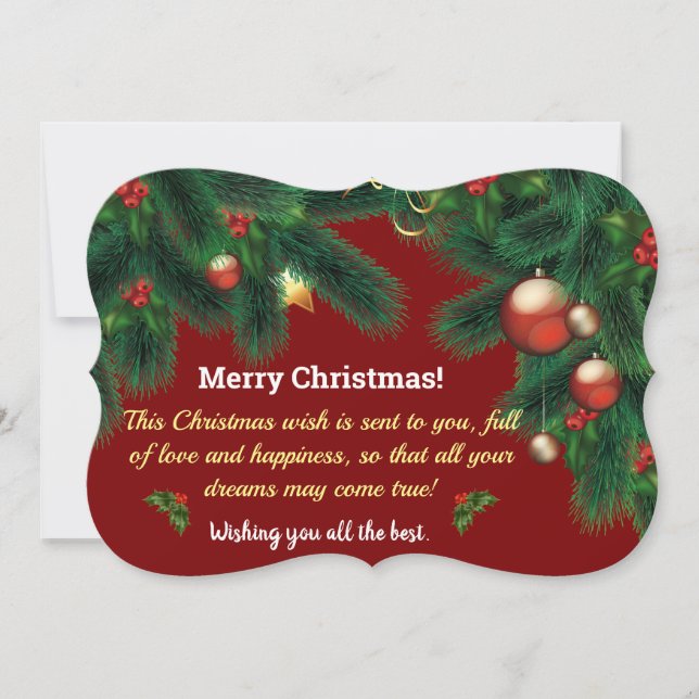 Nice Christmas Card (Front)