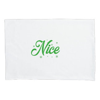 Nice Christmas Couple Pillowcase