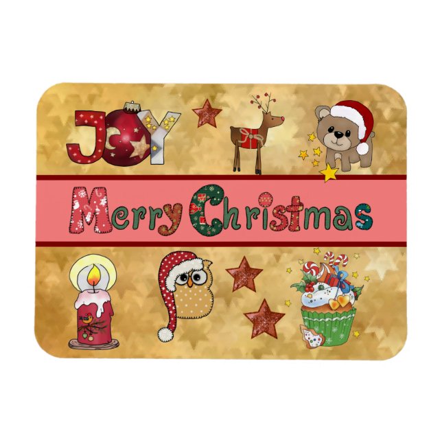 Nice Christmas Magnet (Horizontal)