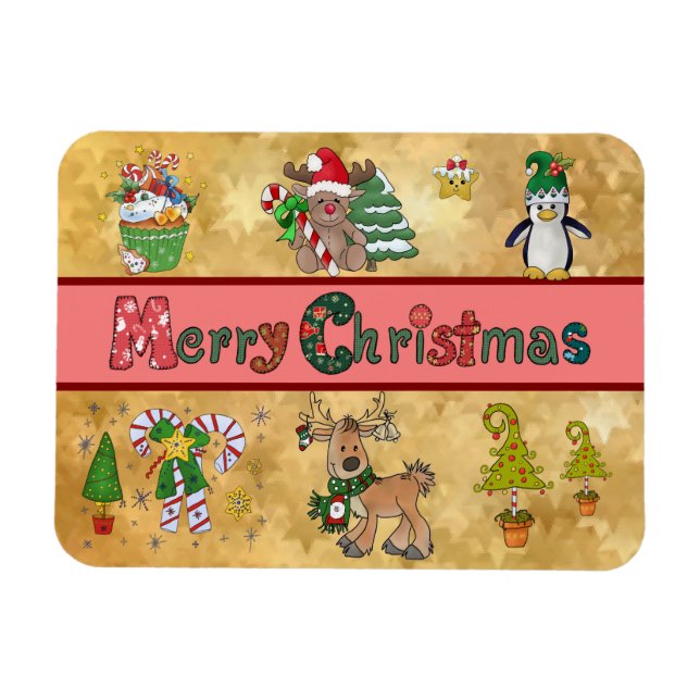 Nice Christmas Magnet (Horizontal)