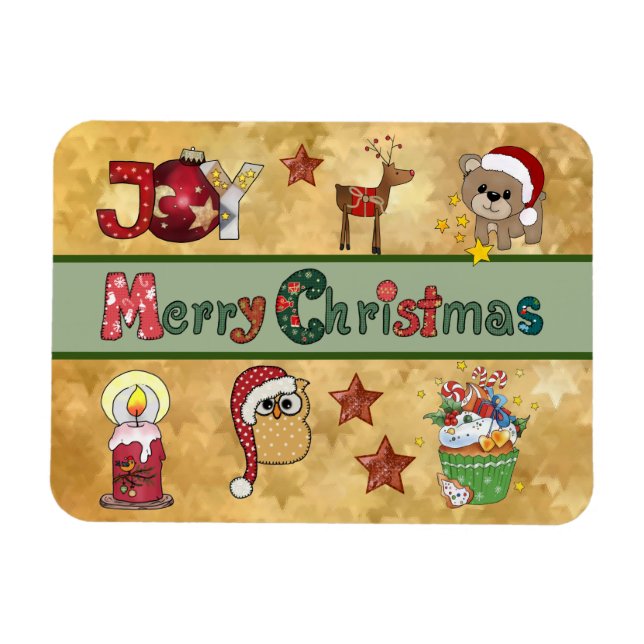 Nice Christmas Magnet (Horizontal)