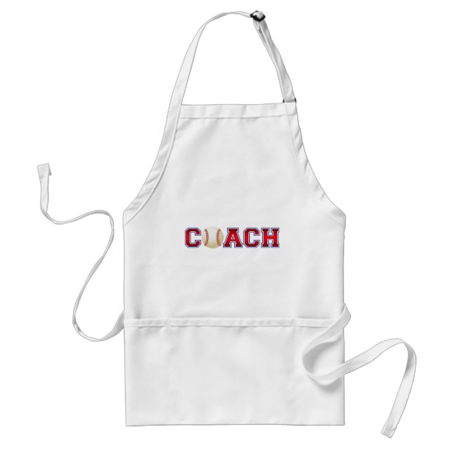 Nice Coach Baseball Insignia Standard Apron (Front)