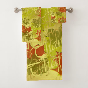 nice coloured pattern good gift for her bad at chr bath towel set