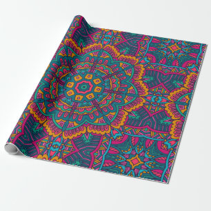 Nice colourful Circle  Wrapping Paper