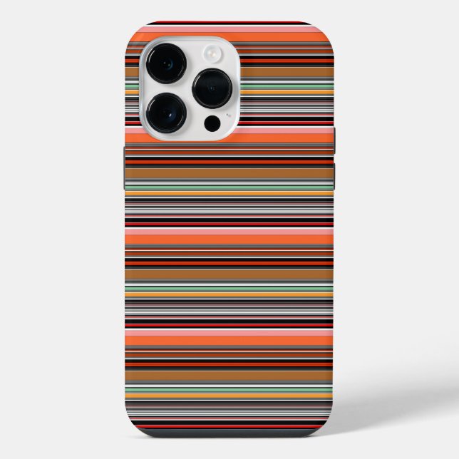 Nice colourful stripes iPhone case (Back)