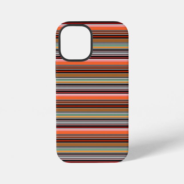 Nice colourful stripes iPhone case (Back)