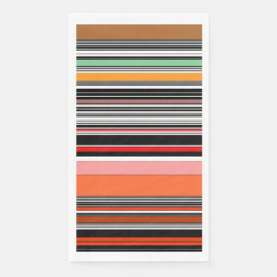 Nice colourful stripes napkin