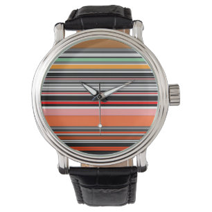 Nice colourful stripes watch
