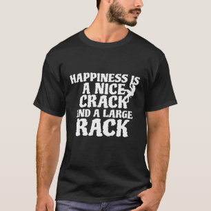 Nice Crack Rock Climbing T-Shirt
