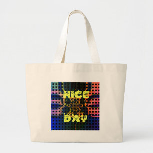 Nice Day Large Tote Bag