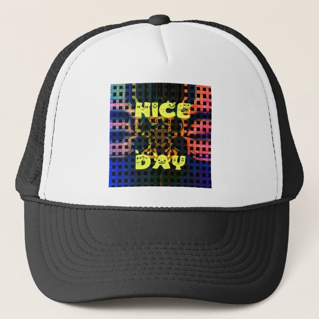 Nice Day Trucker Hat (Front)