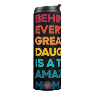 Nice Design Expression text for Mothers day Therm Thermal Tumbler