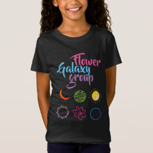 Nice Design of Flower Galaxy Group T-Shirt
