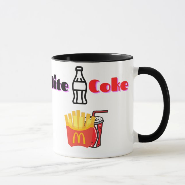 Nice Diet Coke Mug (Right)