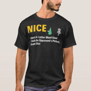 Nice Disc Golf Funny Definition Disc Golfer T-Shirt