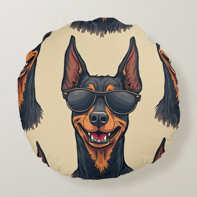 nice doberman cushion (Back)