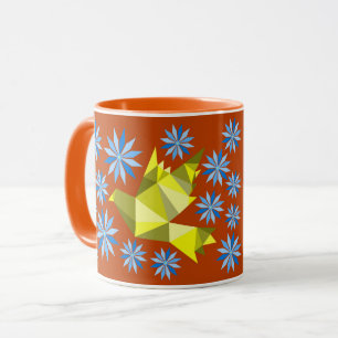 NICE FLOWER BIRD GIFT MUG