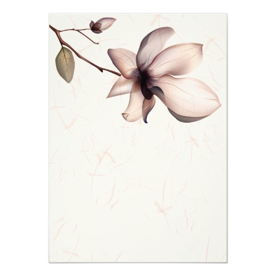 Nice Flower Painting Card
