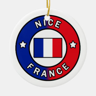 Nice France Ceramic Tree Decoration