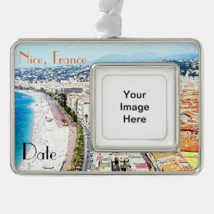 Nice France Customisable Travel Ornament