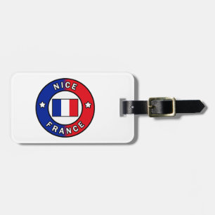 Nice France Luggage Tag