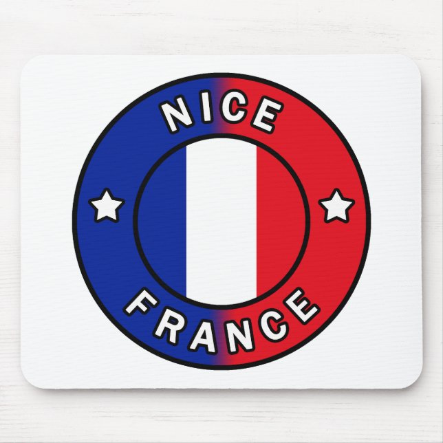 Nice France Mouse Mat (Front)