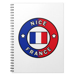 Nice France Notebook