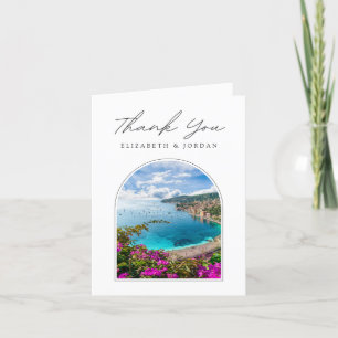 Nice France Photo Blank Thank You Card